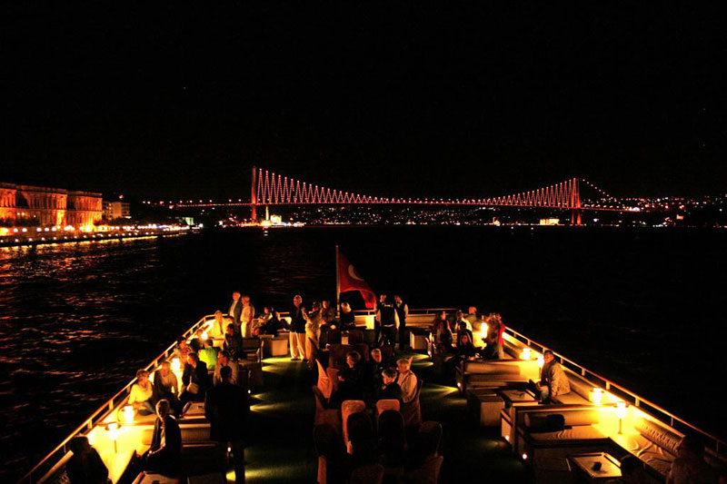 Istanbul New Year Party on The Bosphorus
